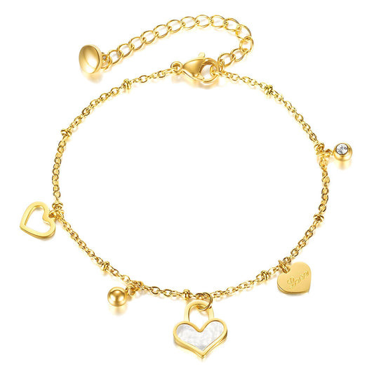 Enchanting Hearts Bracelet