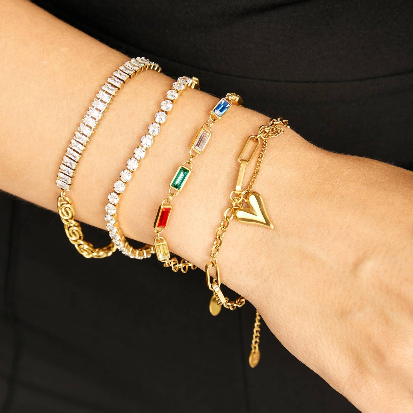 Eternal Love Hearts-6 Bracelet
